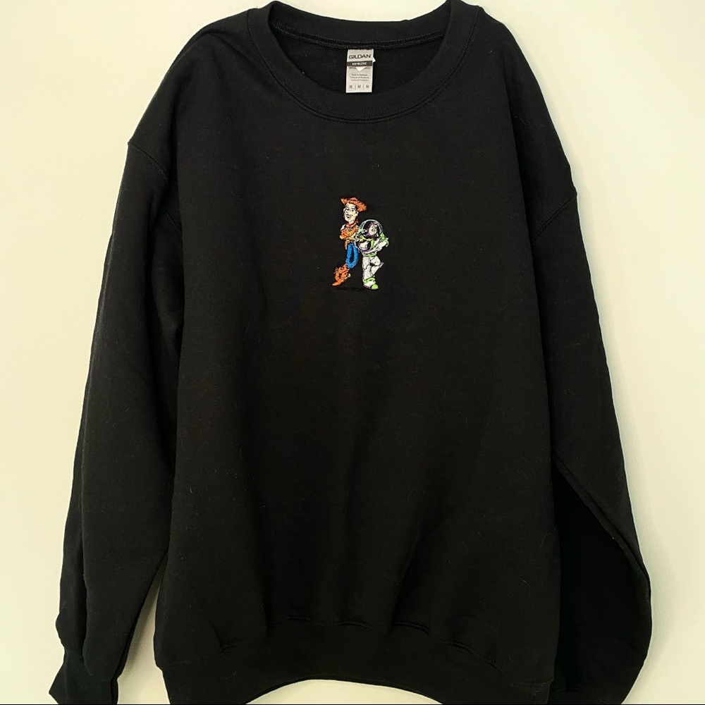 disney custom embroidered sweatshirt toy story